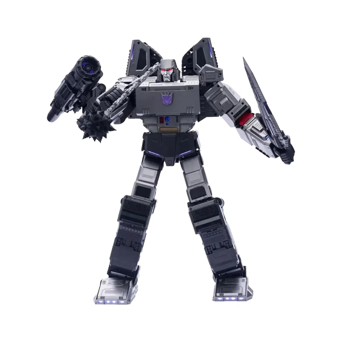 Robosen Flagship Megatron Robot Auto-Trasformabile | Controllo Vocale e App | Modalità Robot e Carro Armato | 36 Servomotori, 118 Microchip, 112 LED | Collector Premium