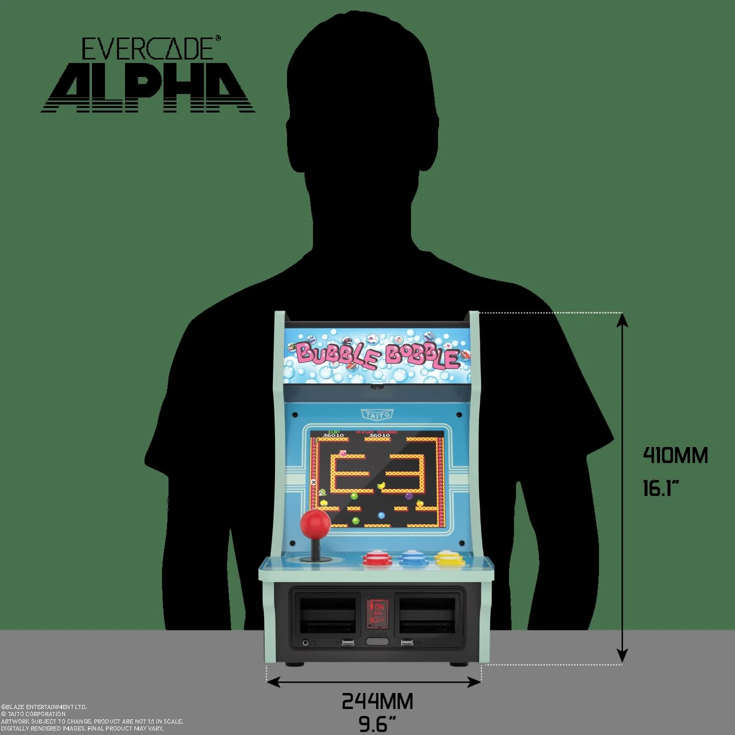 Evercade Alpha Taito Bartop Arcade
