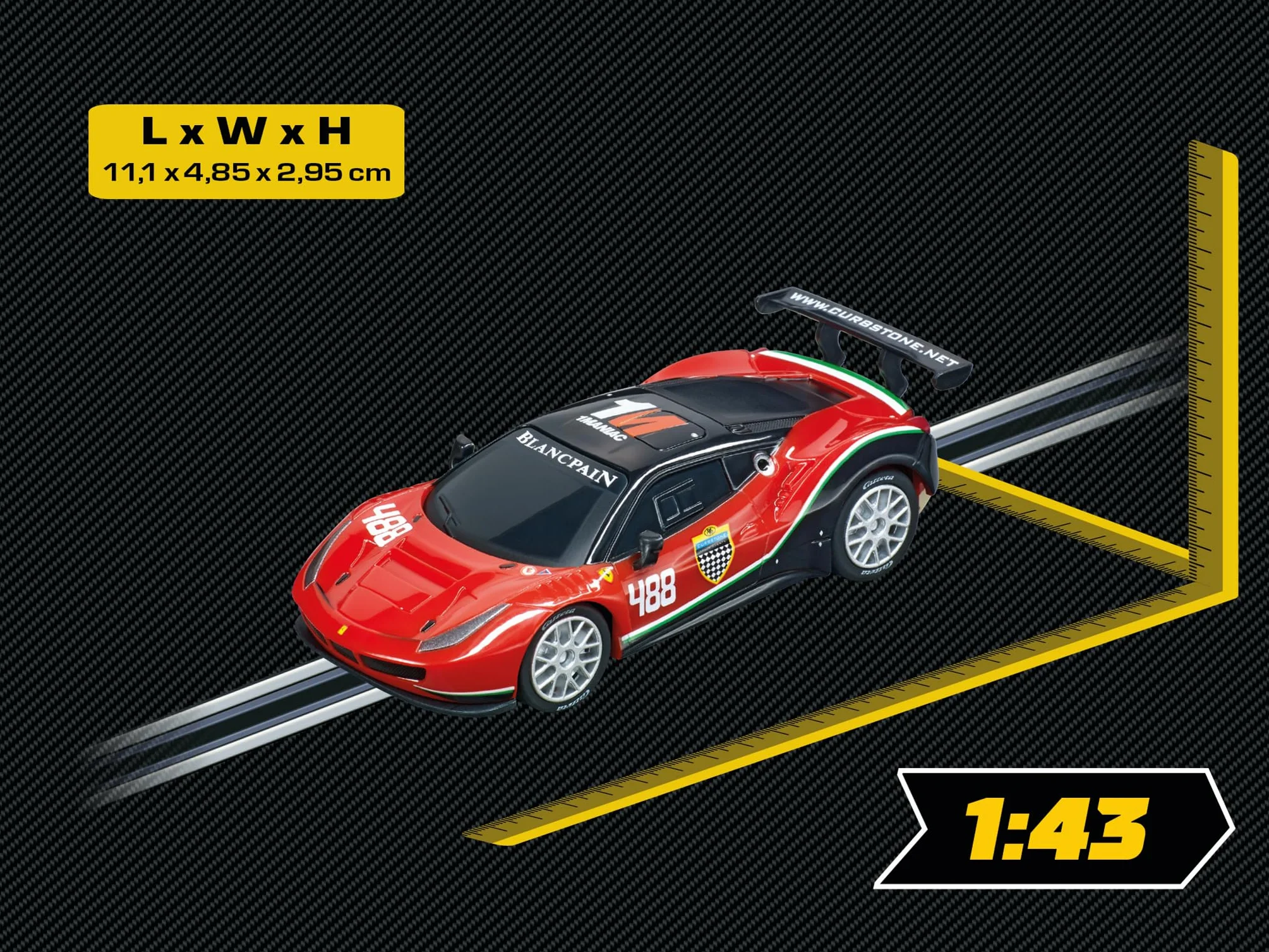 Ferrari 488 GT3 "AF Corse, No.488" - CARRERA - GO!!!