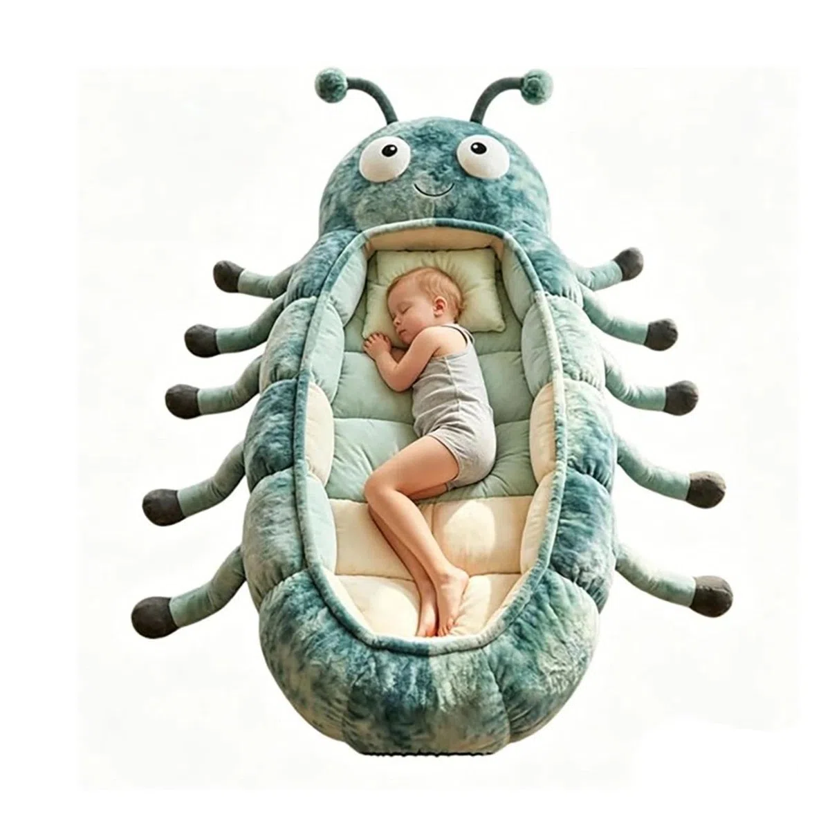 Sacco A Pelo A Forma Di Bruco,hugging Caterpillar Sleeping Bags,plush Cocoon Sleeping Bag With Pull Cord,hugging Caterpillar Sleeping Bags – Plush Cocoon Full-body Lounger