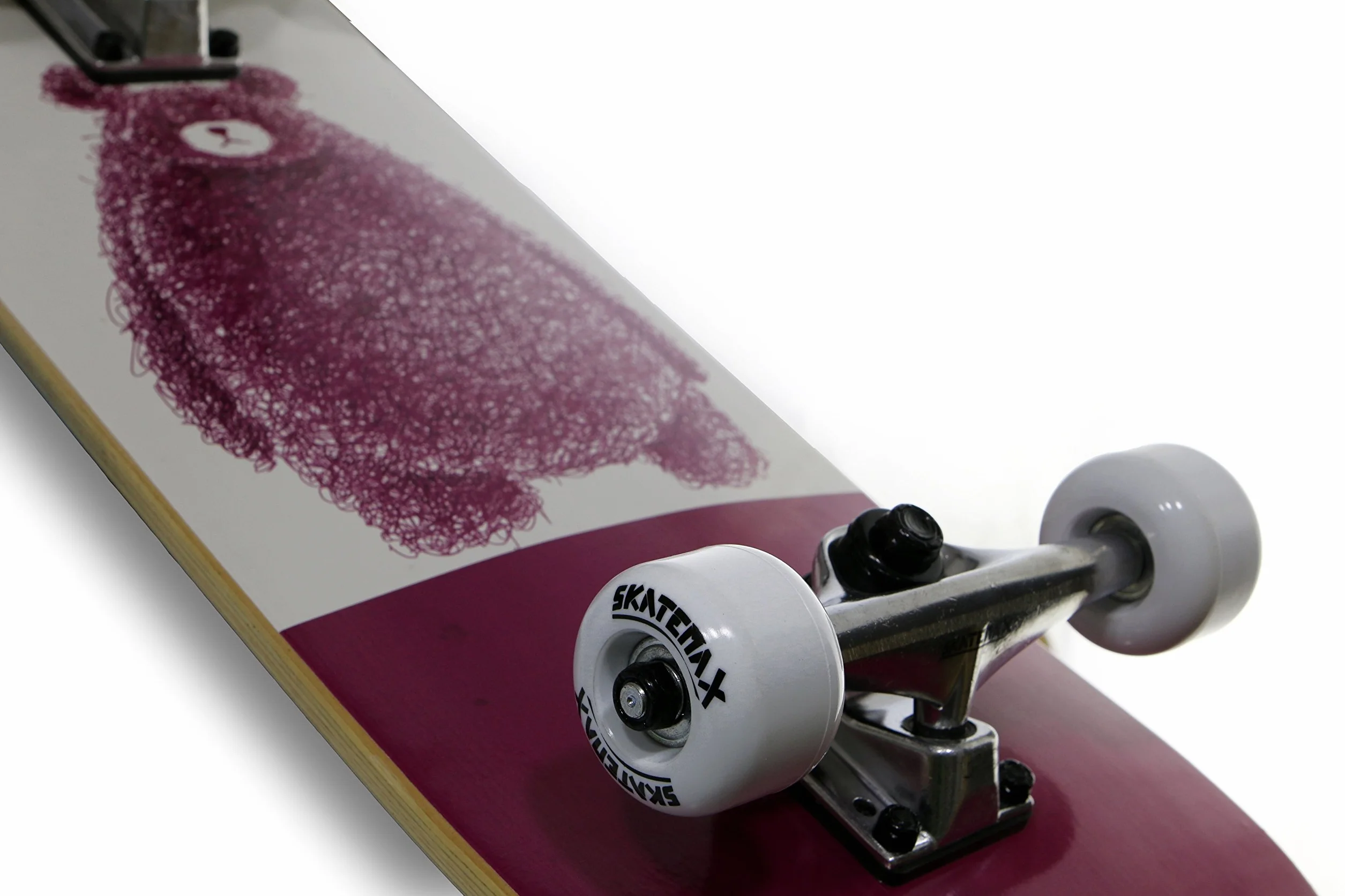 Skateboard Junior Tavola in Legno truck in alluminio
