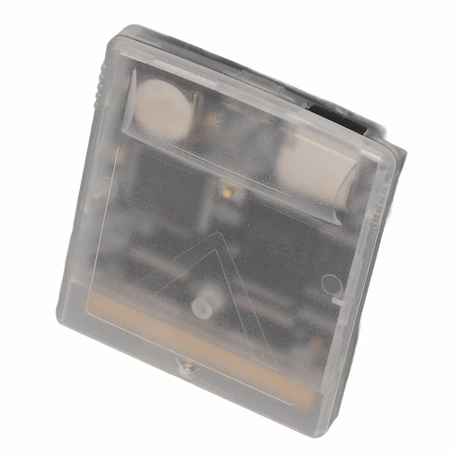 JTLB Cartuccia di gioco professionale 1000 in 1, supporta Gameboy Color, Gestione file drag-and-drop, cassetta video per gameboy, tasti A-B personalizzabili (bianco trasparente)