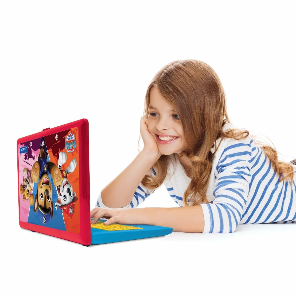 Lexibook, Paw Patrol, Laptop Educativo Bilingue, Inglese e Italiano, 164 Attività, Matematica, Giochi di Logica, Modalità Musicale, Grande Schermo LCD, Rosso/Blu, JC601PAi5LXB