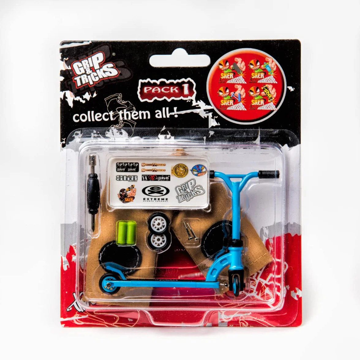 Finger Scooter Model 2 22 x 13.5 x 2 cm