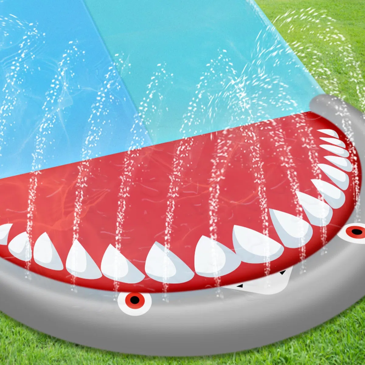 Sonnewelt 550 x 145 cm Slip and Slide scivolo d'acqua con 2 bodyboard