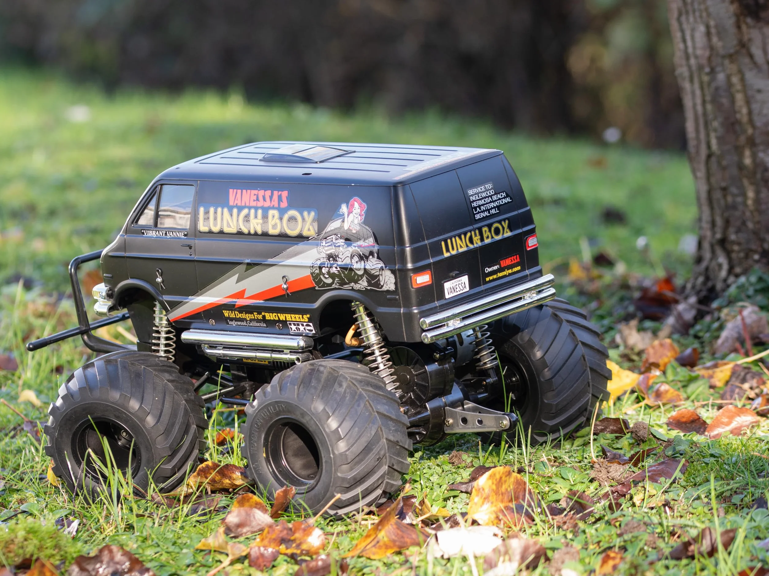 Tamiya Lunch Box - Giocattoli di Telecomando (29 cm, 38,5 cm, 22,5 cm, AA) Nero