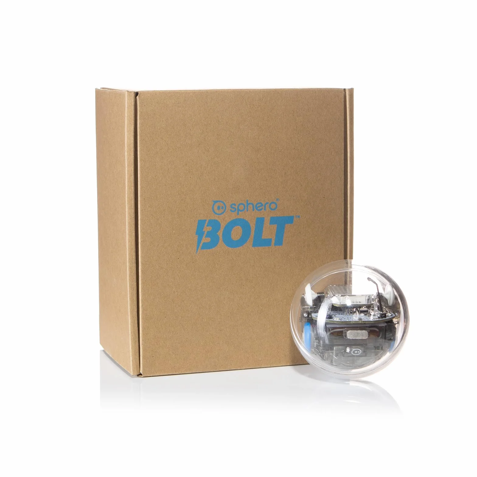 Sphero Bolt - Sfera Robot Educational di Avanzata Tecnologia, Schermo LED Programmabile, Portata Bluetooth Fino a 30 metri, Compatibile iOS/Android e Kindle Store