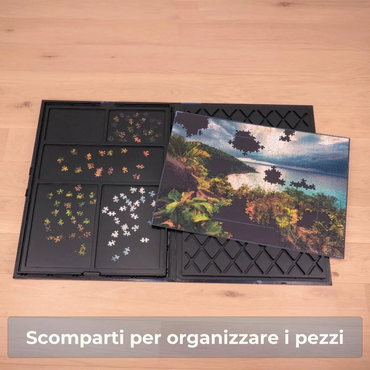 Ravensburger - Puzzle Portfolio Accessorio | Idea Regalo Per Lei O Lui | 70x50 Cm | Tappeto Puzzle Bambini | Cartella Per Puzzles 1000 Pezzi