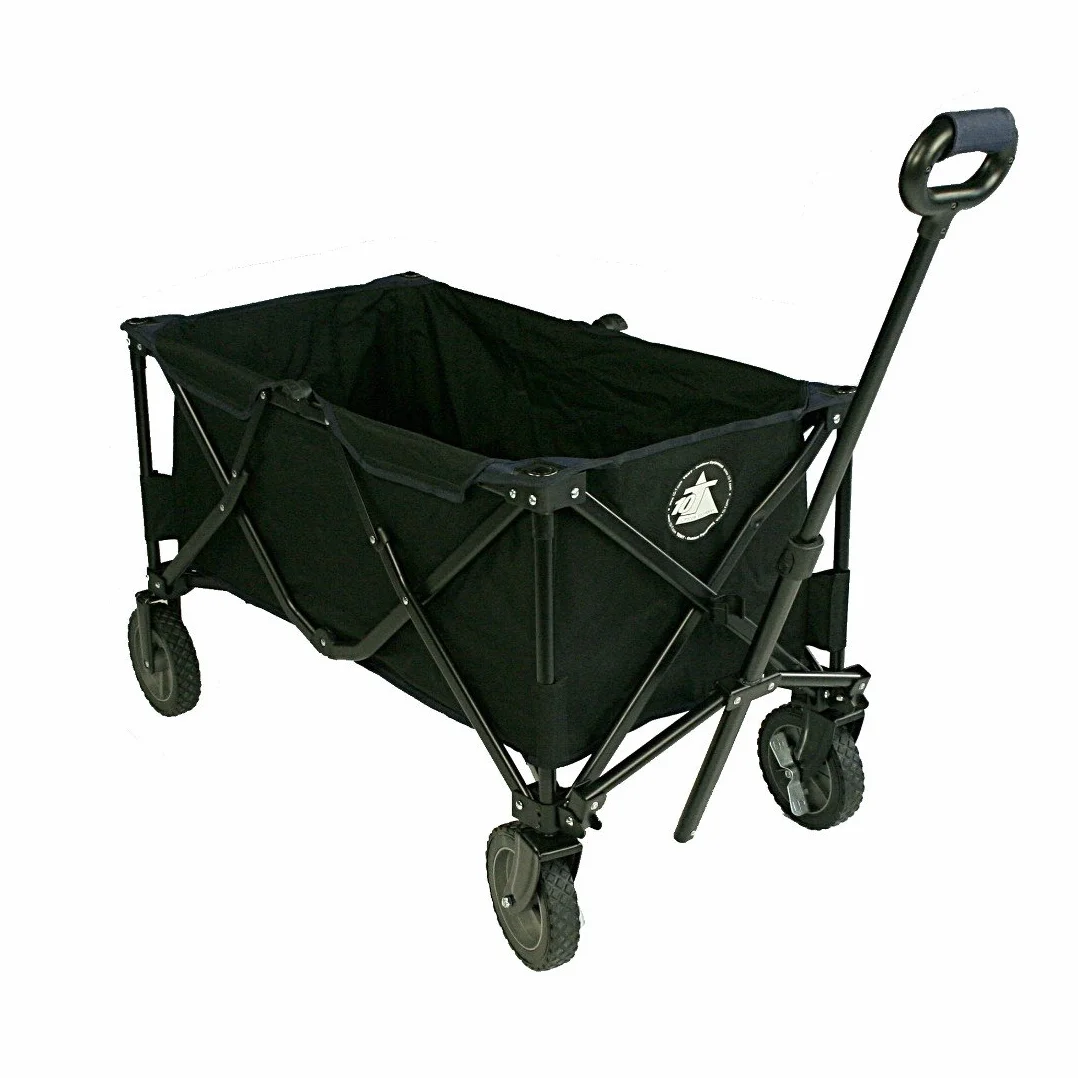 Carrello a Mano, Pieghevole Foldy Trolley, Nero (Schwarz), 50 kg