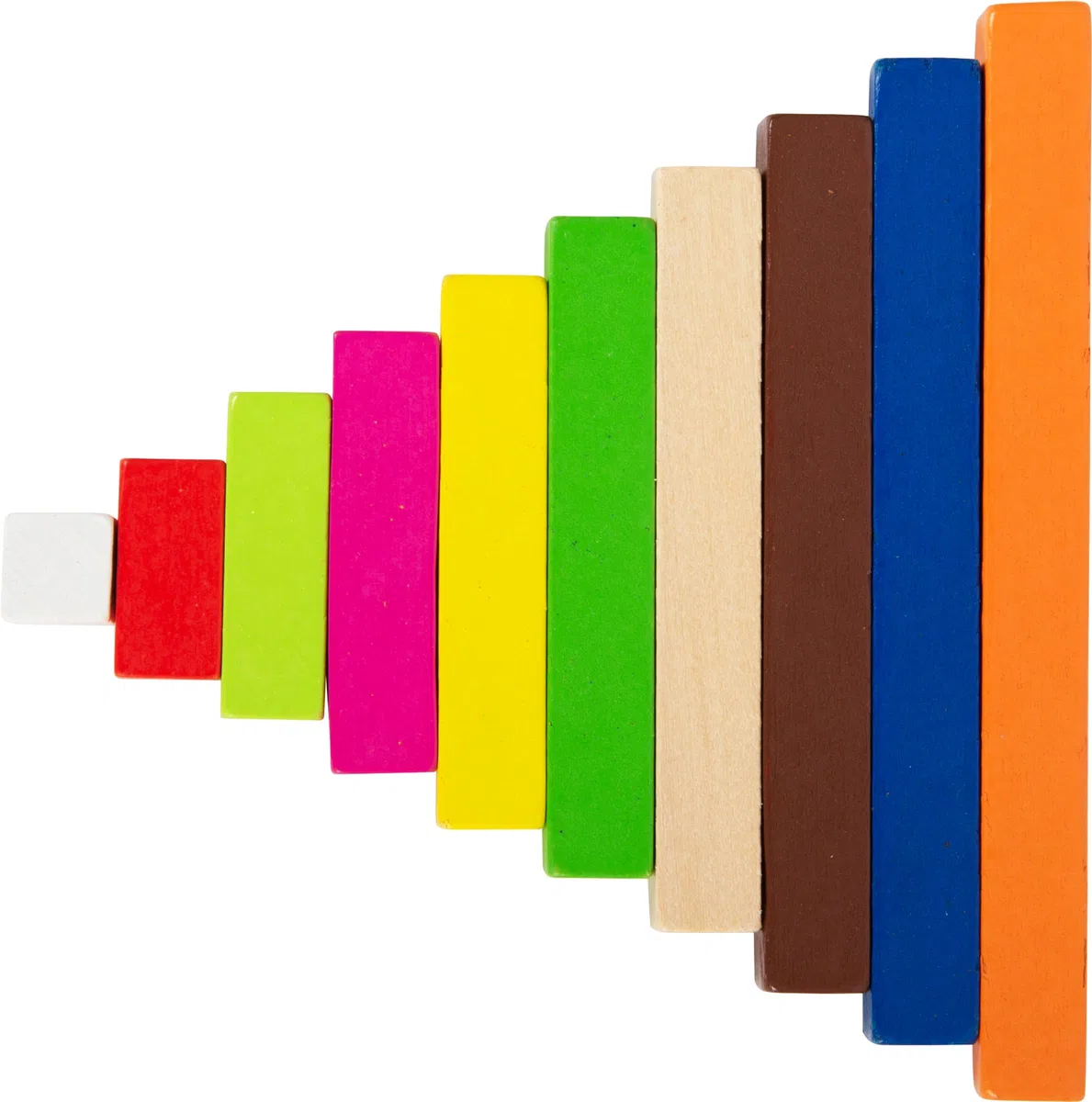Tabellina Regoli Small Foot in Legno 300 Regoli Colorati per Imparare a Contare dai 5 Anni