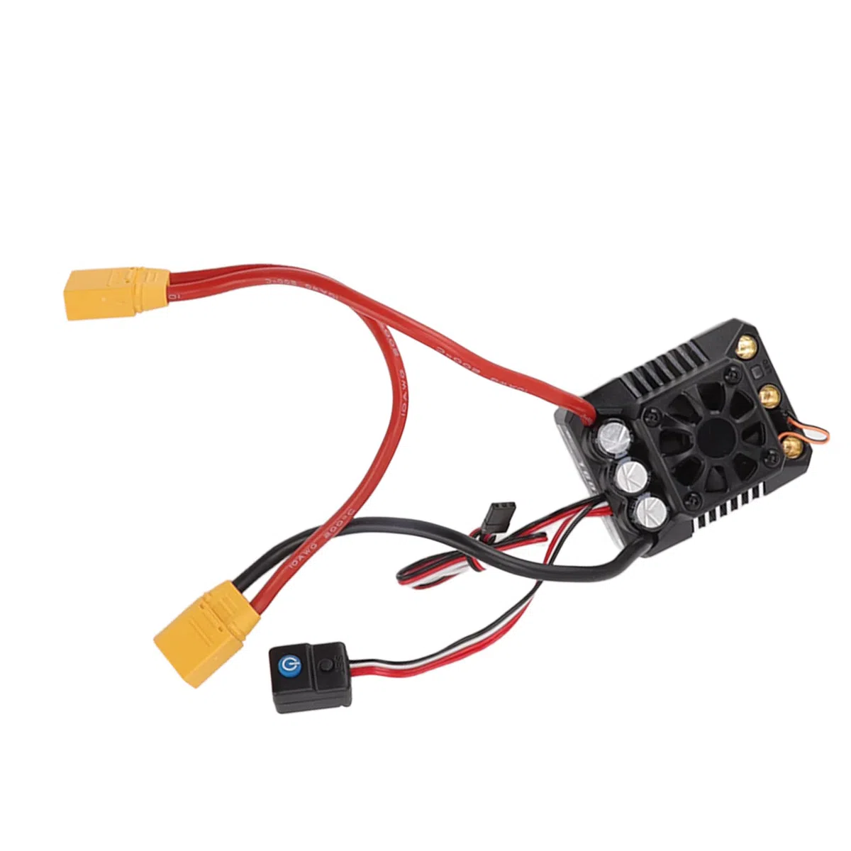 Regolatore Elettronico di velocità RC 160A 8S con Spina XT90 Sostituzione ESC per Auto RC per Lega ZD Racing /7 MX 07 MAX6 e con e M Regolatore Elettronico di velocità RCRC Car ESCRC Car ESC
