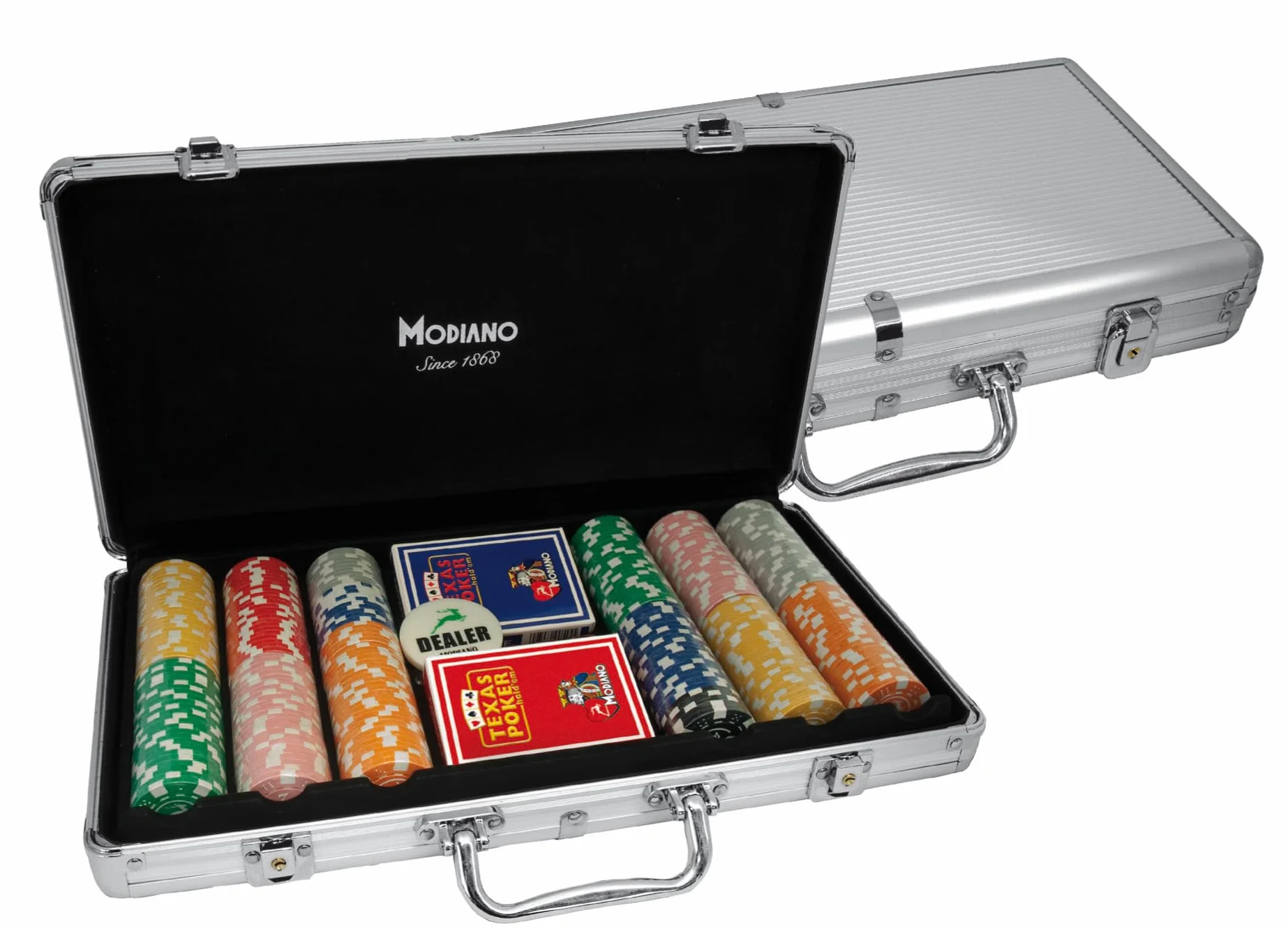 valigetta 300 chips valori medi