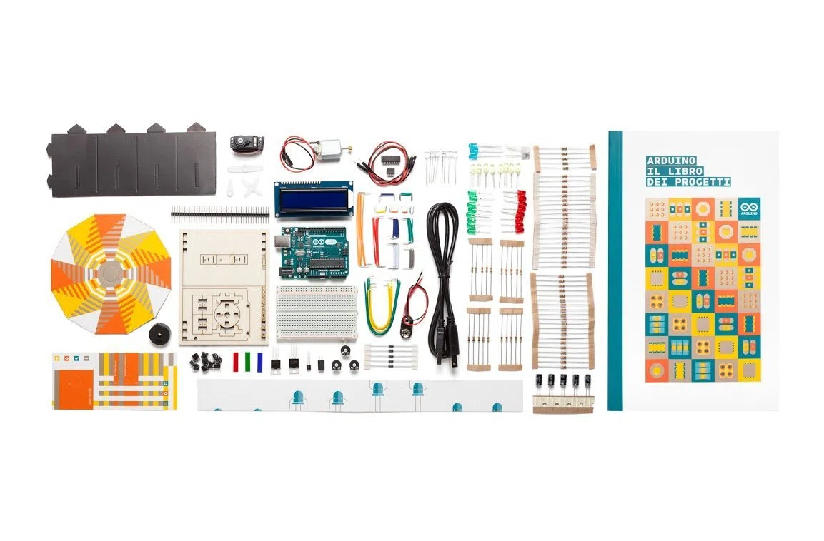 Official Arduino Starter Kit [K010007] (Italian project book) - Kit completo per l'apprendimento dell'elettronica e della programmazione, ideale per i principianti.