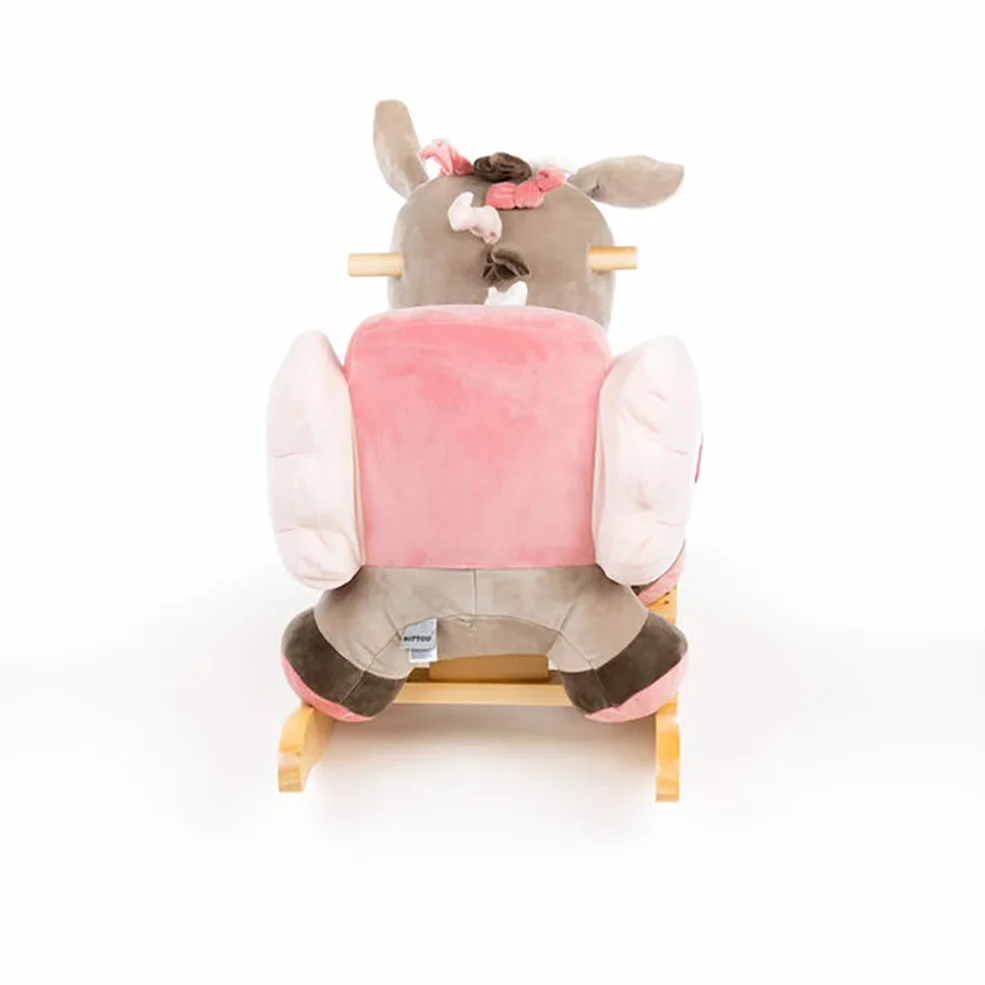 Nattou Dondolo per bambini Jade L'Unicorno, 10-36 mesi, 62 x 32 x 52 cm, Beige/Rosa, 987301