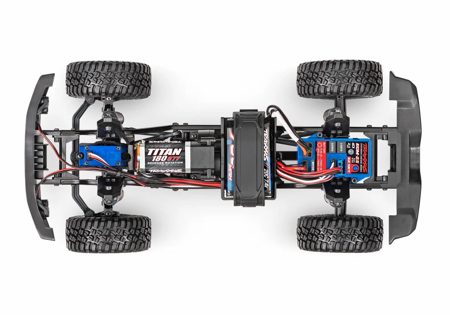 Traxxas TRX-4-M Ford Bronco 4x4 Nero RTR incl. batteria/caricatore - 97074-1-BLK