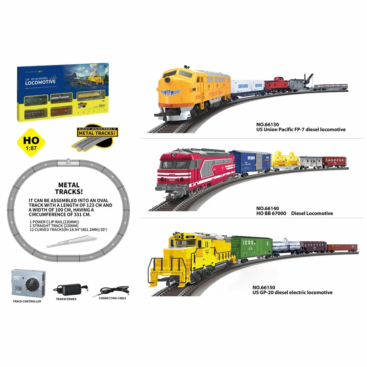 Set di treno telecomandato 1/87 HO scala 0-4-0 locomotiva a vapore, motore a vapore con controllo elettrico, regalo per adulti
