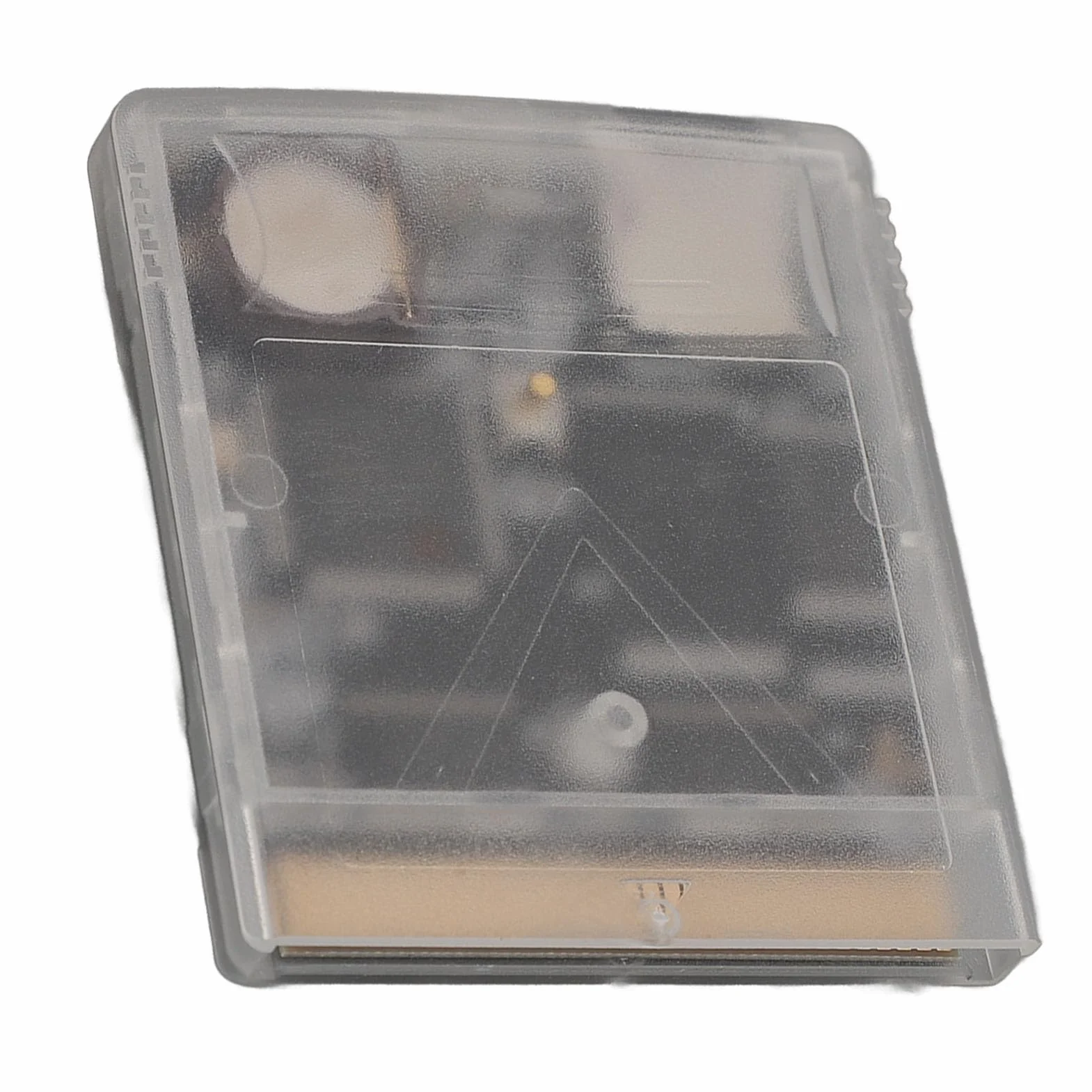 JTLB Cartuccia di gioco professionale 1000 in 1, supporta Gameboy Color, Gestione file drag-and-drop, cassetta video per gameboy, tasti A-B personalizzabili (bianco trasparente)