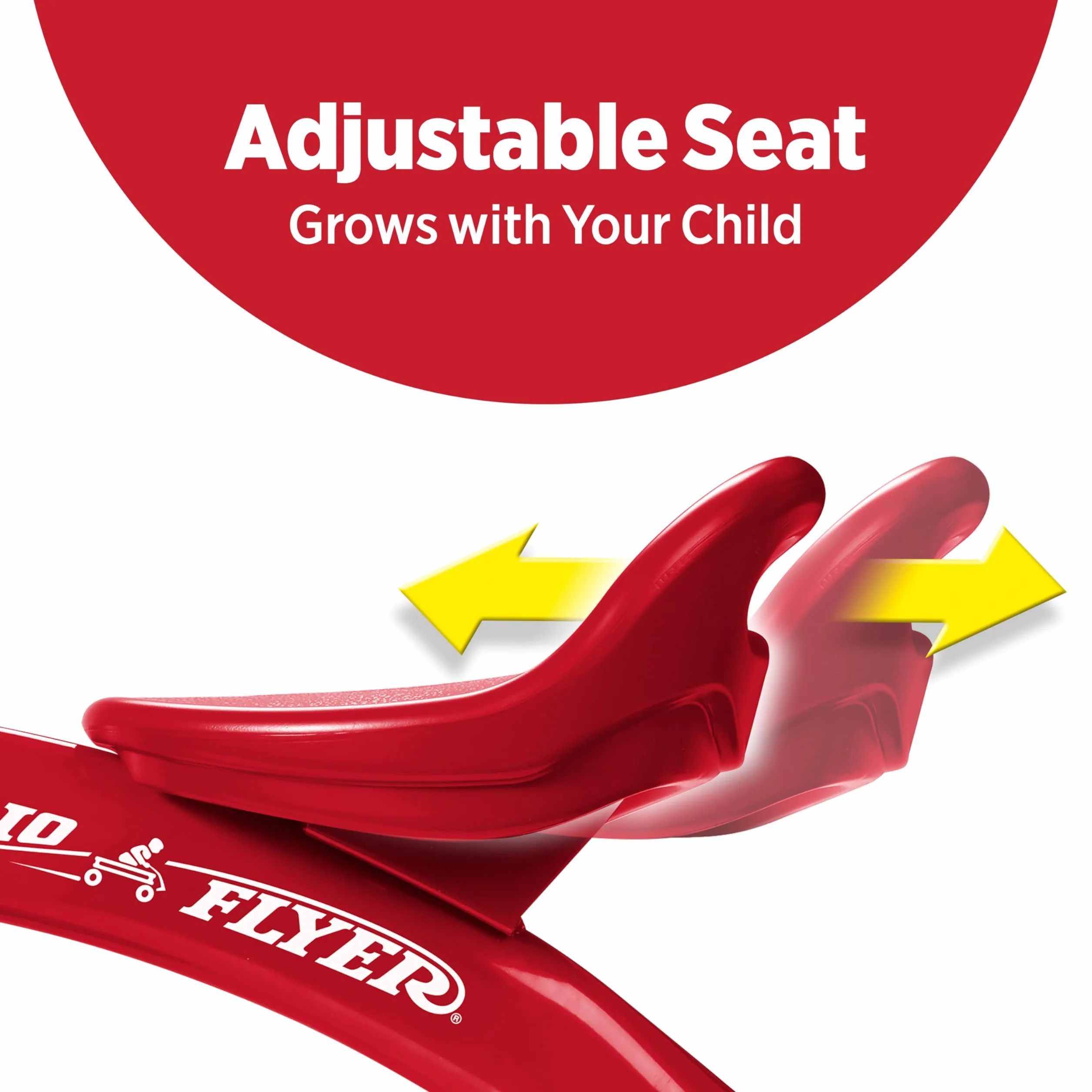 Radio Flyer Triciclo Red Rider, triciclo per esterni, per bambini da 2 ½ a 5 anni (Esclusiva Amazon)