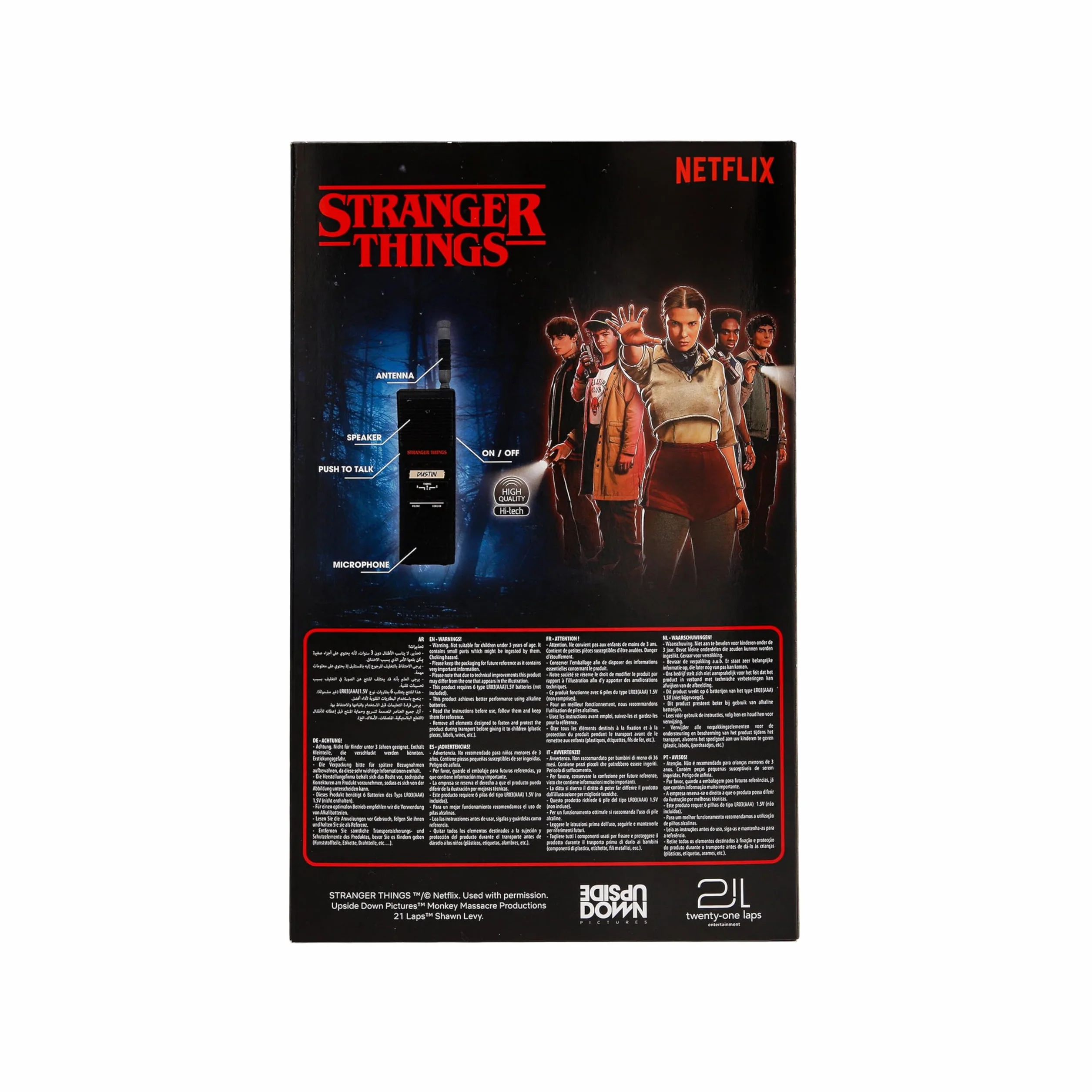 IMC Toys STRANGER THINGS - WALKIE TALKIE Giocattoli elettronici Due Walkie-Talkie Per Comunicare Tramite La Trasmissione Di Onde Radio Ispirati Alla Serie Stranger Things
