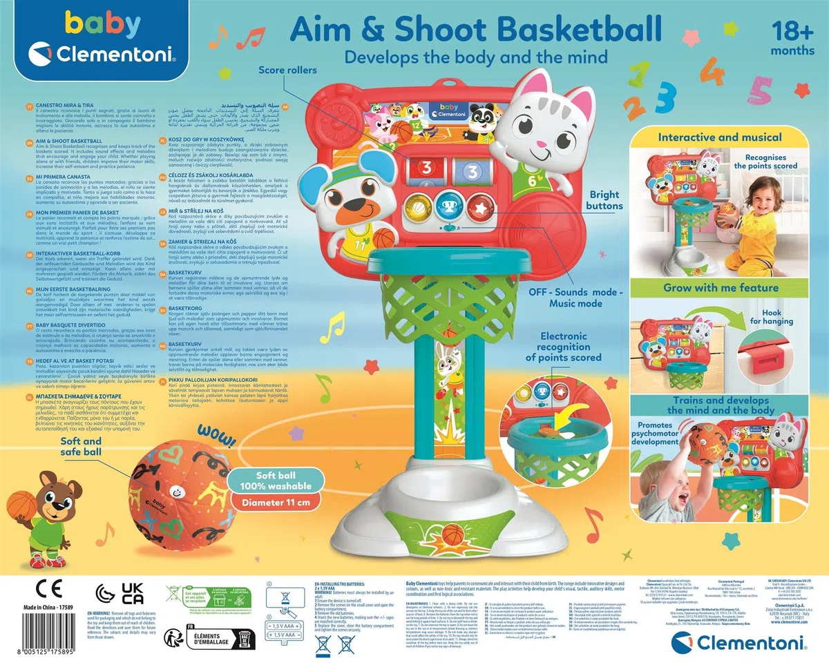 Clementoni New Basket 2025, 17589