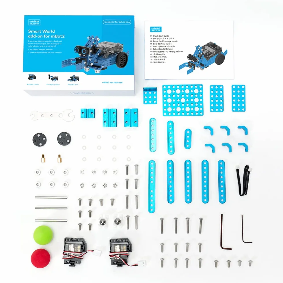 Makeblock Modulo Aggiuntivo 3 in 1 Smart World per mBot2 Robot Programmabile Giocattolo