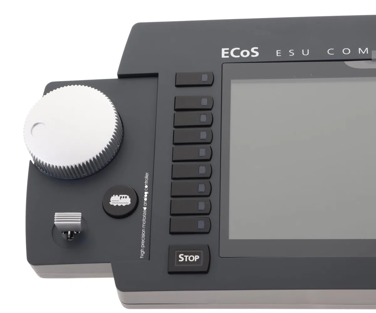 50220 ECoS - Centrale digitale 2,5 con 6 A, con alimentatore di rete 15 V-21 V, 150 W