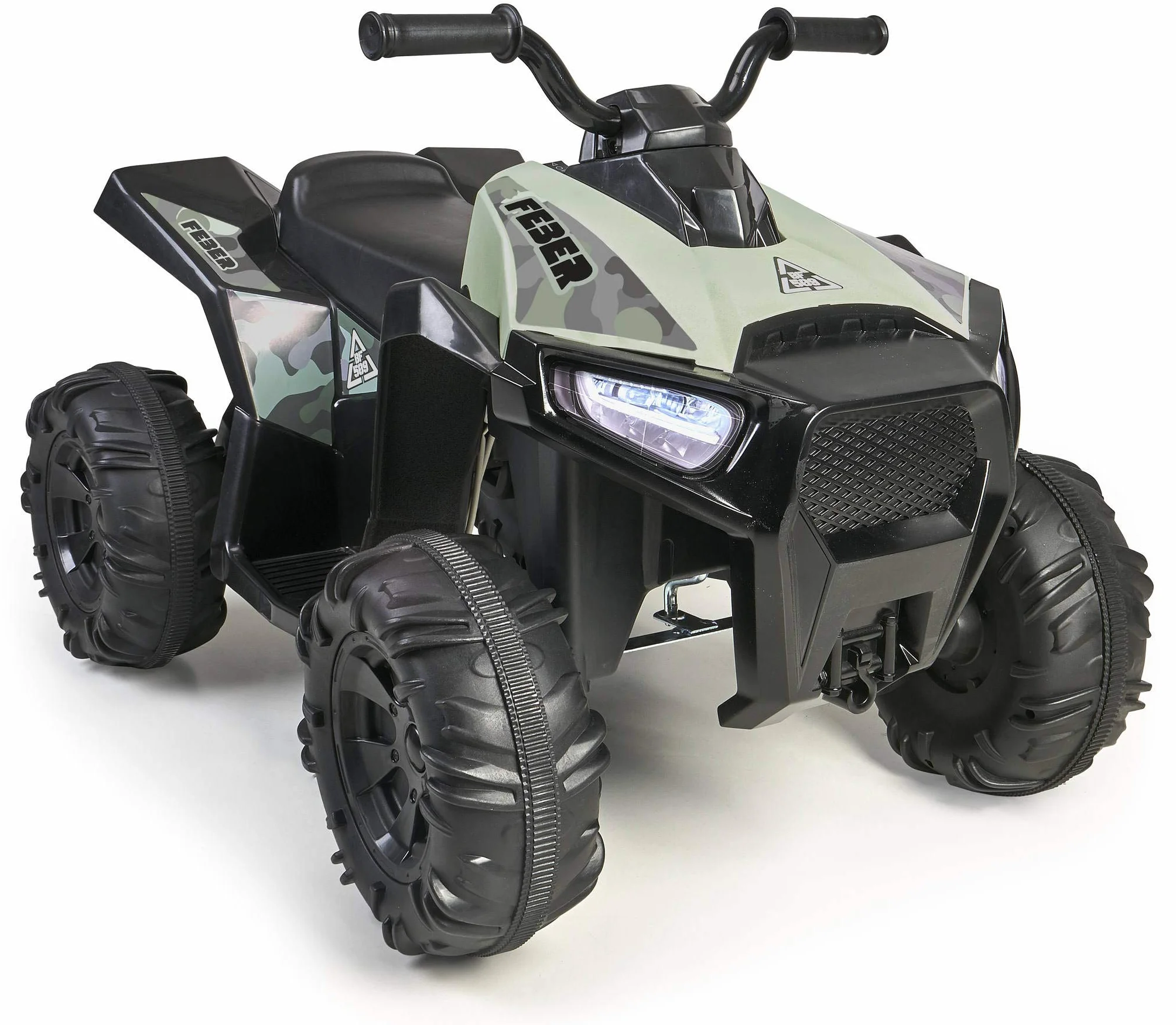 FEBER Quad Boxer 12V samochód elektryczny z ru 5 km/h dla dzieci od 3 lat