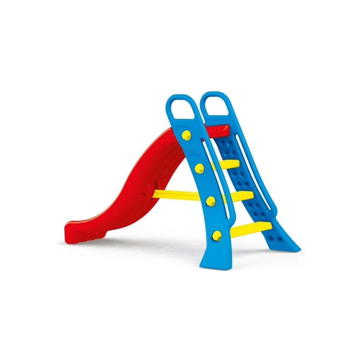 Dolu grande scivolo 2 in 1 con scala blu e discesa rossa autoportante per bambini 104 x 165,5 x 77,5 cm