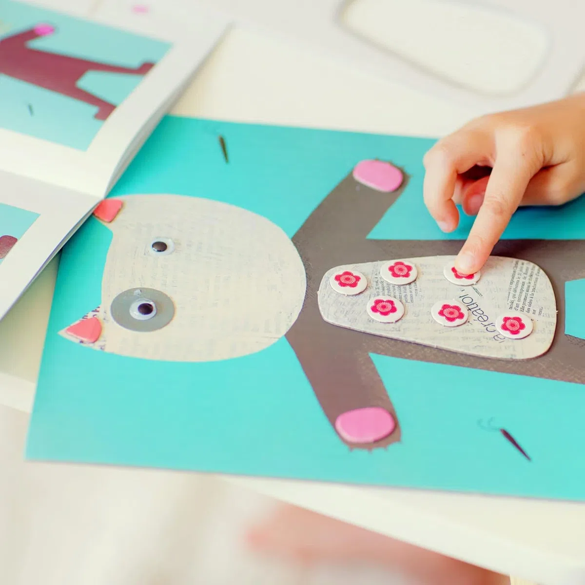 djeco 599386031 – Collage per Bambini
