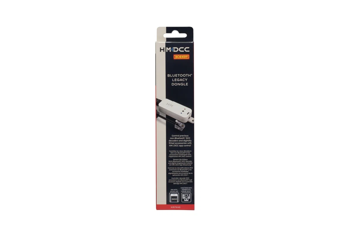 Hornby R7326 HM7040 Accessori dongle Bluetooth Legacy Alimentazione e Controllo per modellini ferroviari