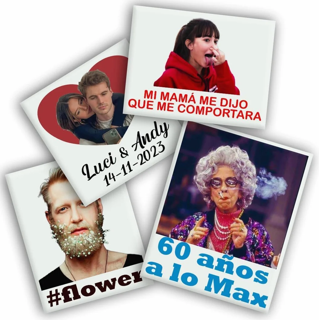 100 Tatuaggi temporanei 4x4 cm con la tua foto - Ideali per eventi, matrimoni, feste e compleanni