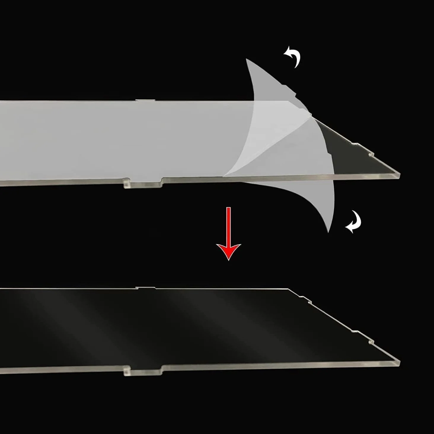 Vetrina in acrilico per Lego 42100 Vetrina trasparente antipolvere per (escavatore Liebherr R 9800) (il modello di blocco non è incluso)(3MM)