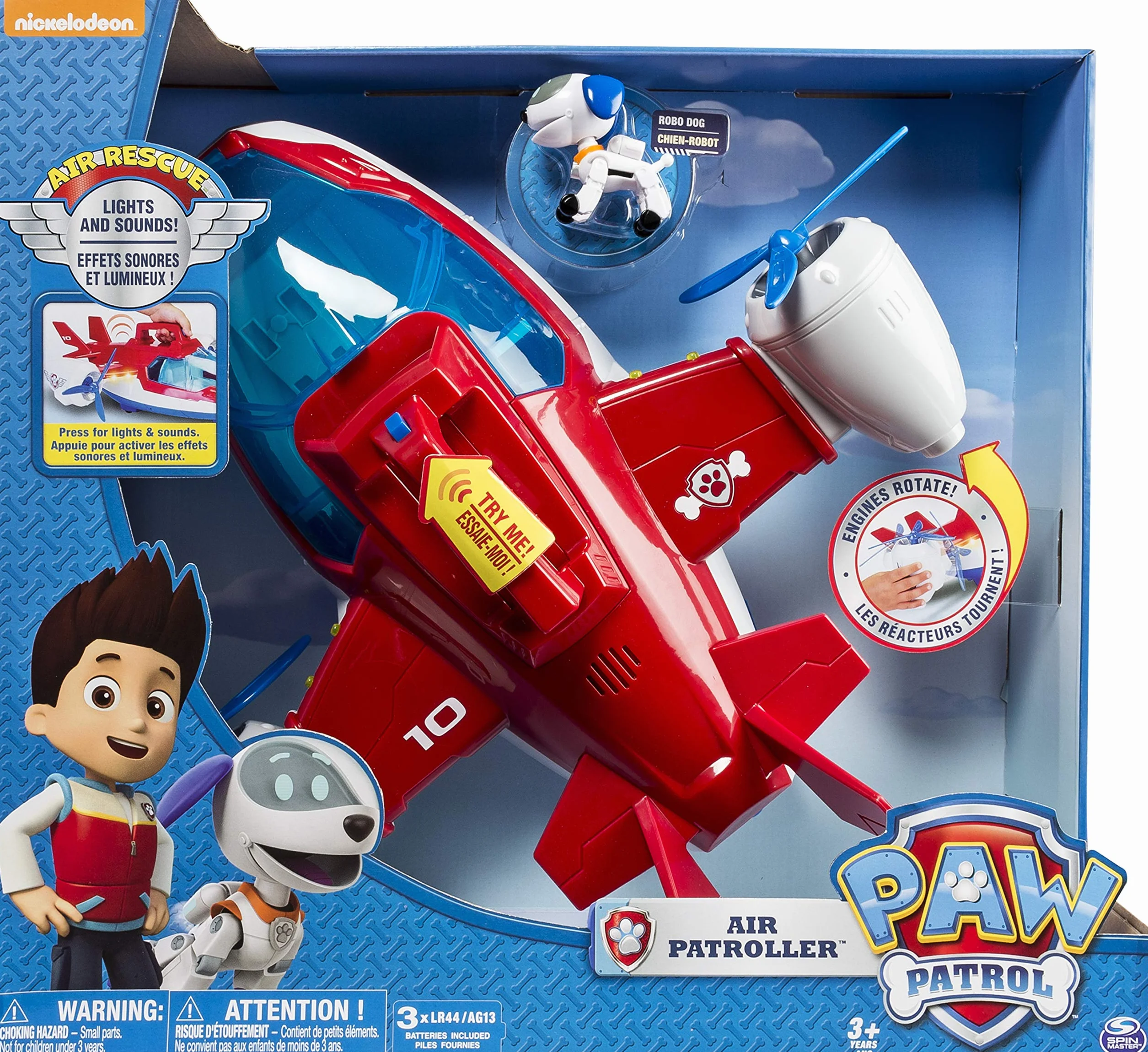 Paw Patrol Air Patroller Aereo Tematizzato Cuccioli