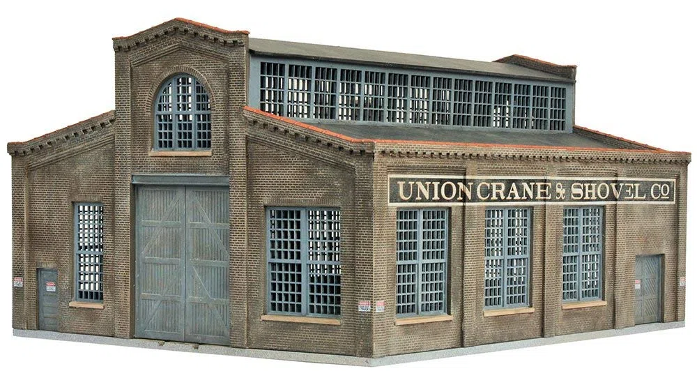 Walthers Cornerstone Ho Scale Union Crane And Shovel Kit 9-1/2 x 7-1/8 x 4-15/16"