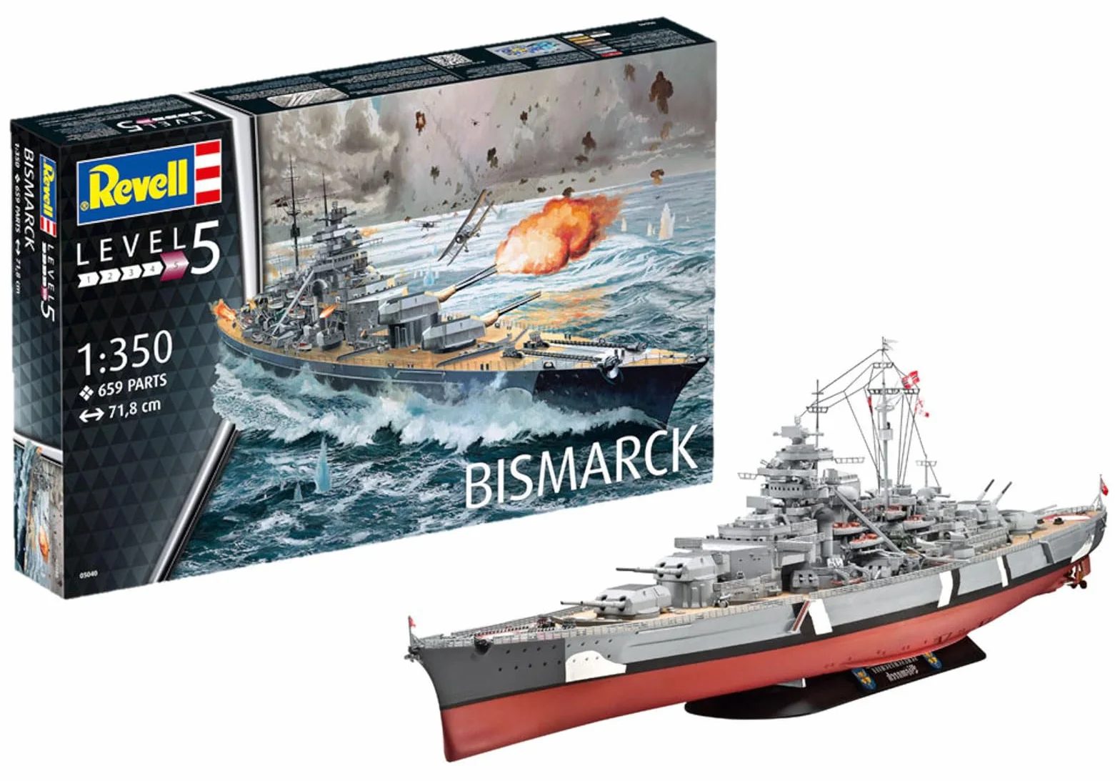 Revell 05040 - Nave da Guerra Bismarck