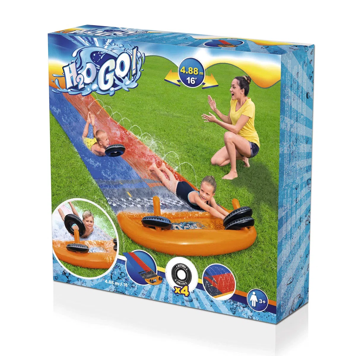 Bestway Splashy Scivolo d'Acqua per Bambini 3 Anni+