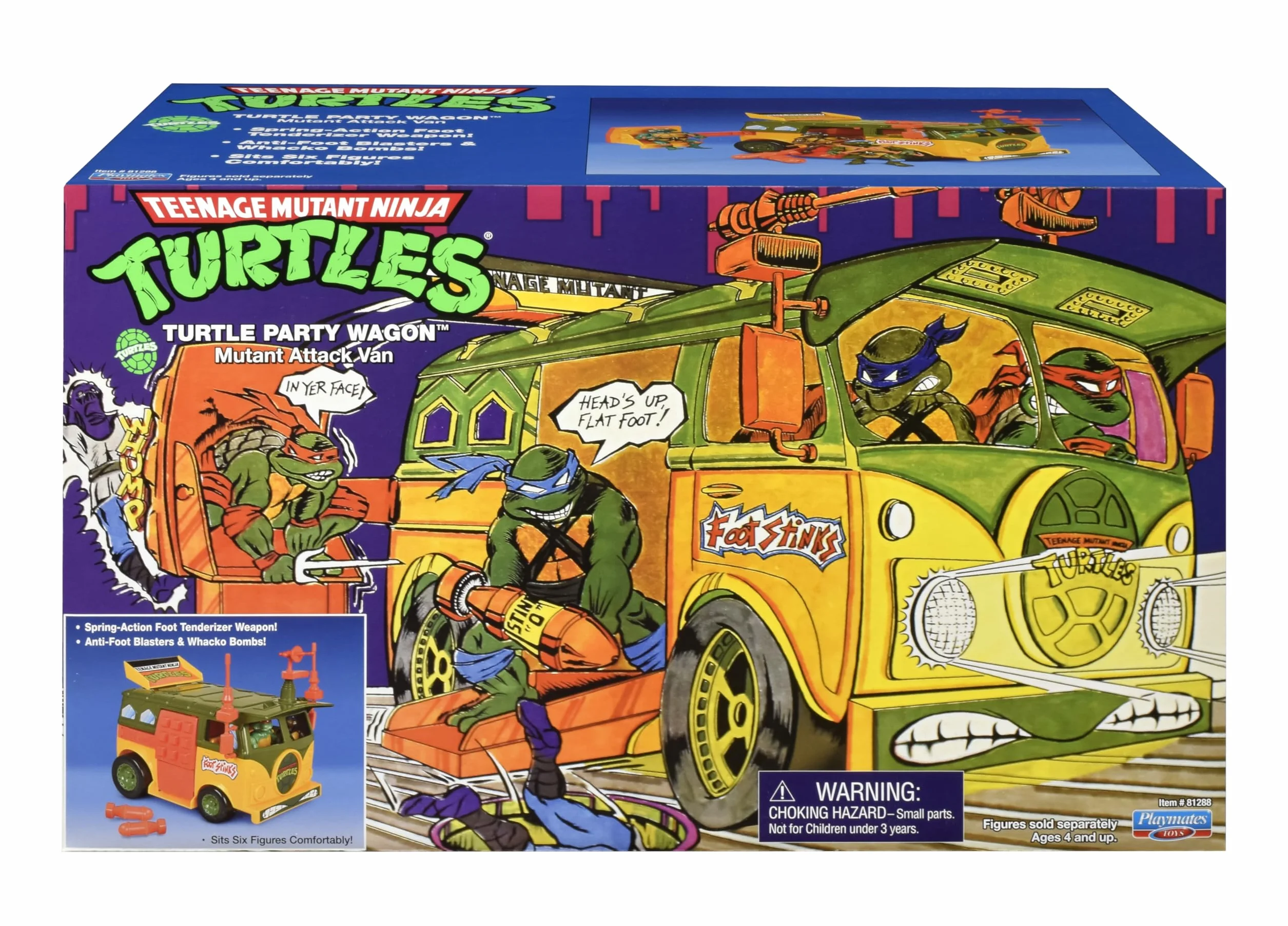 Playmates - TMNT Original Party Wagon