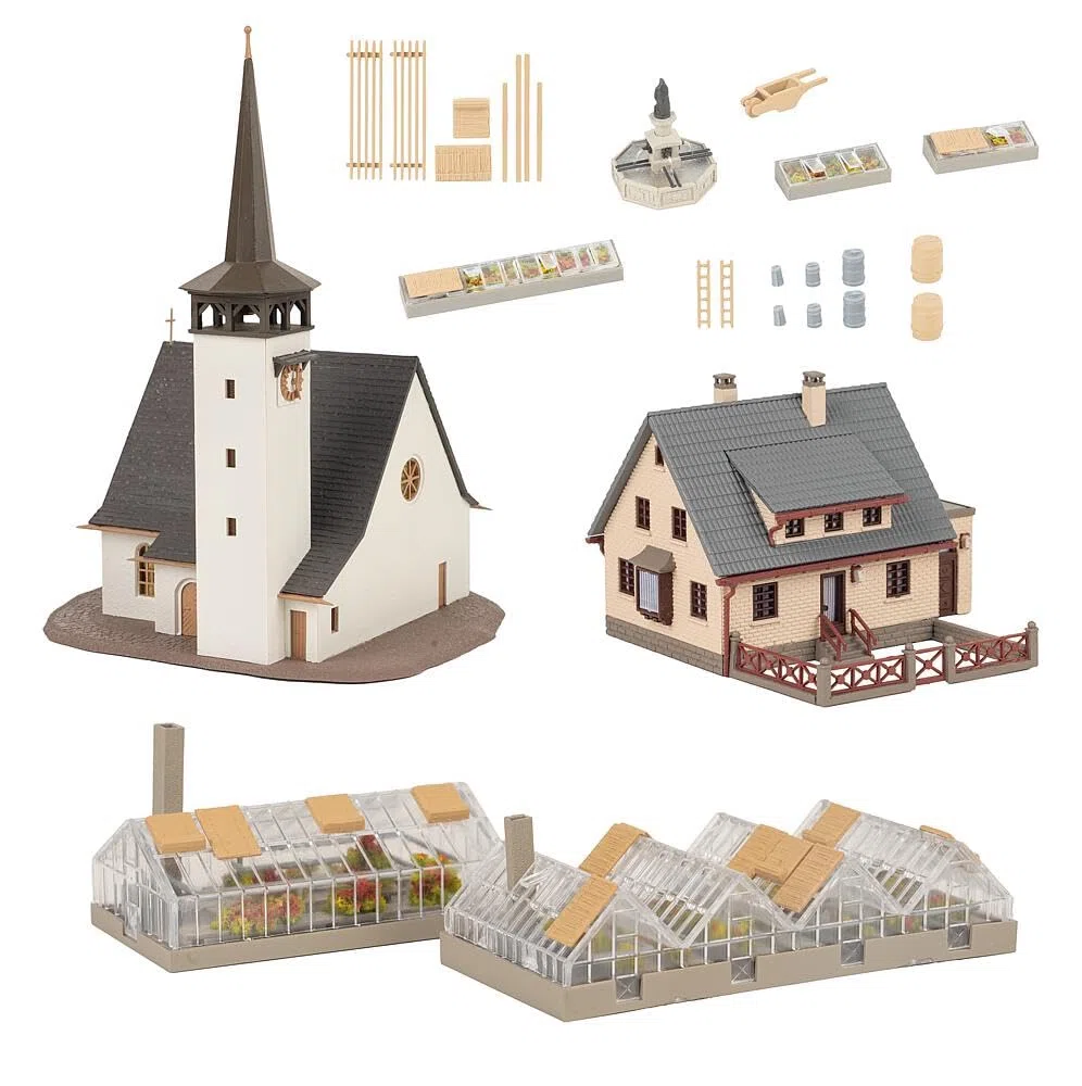 FALLER 239010 Kit azione Villaggio Scartamento N
