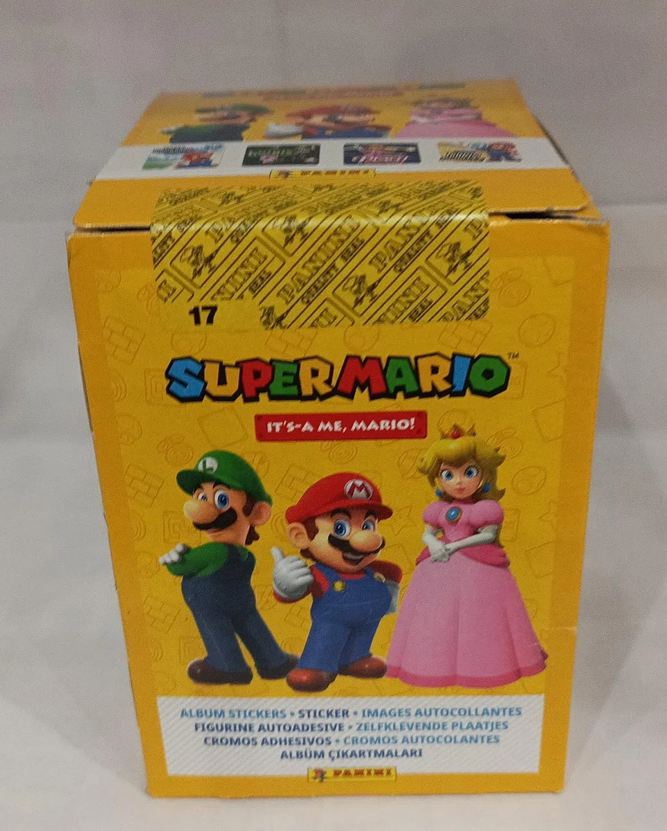 Super Mario IT’S-A ME, MARIO! Sticker X Album - Box retail da 36 bustine Panini