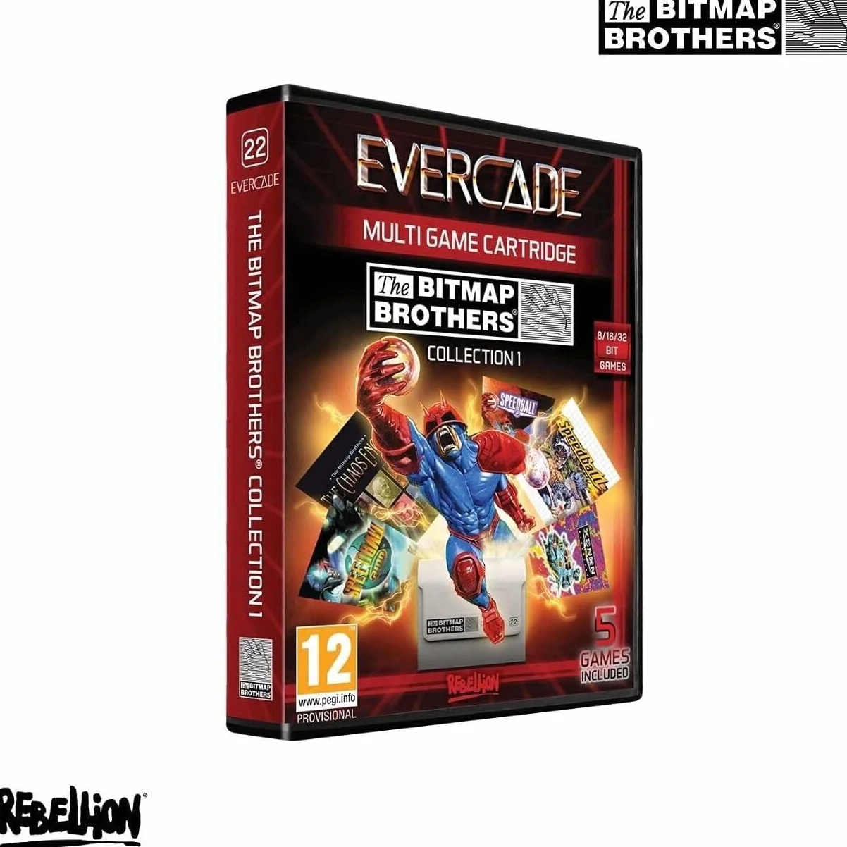 Blaze Evercade Bitmap Brothers Cartridge 1 (Electronic Games)