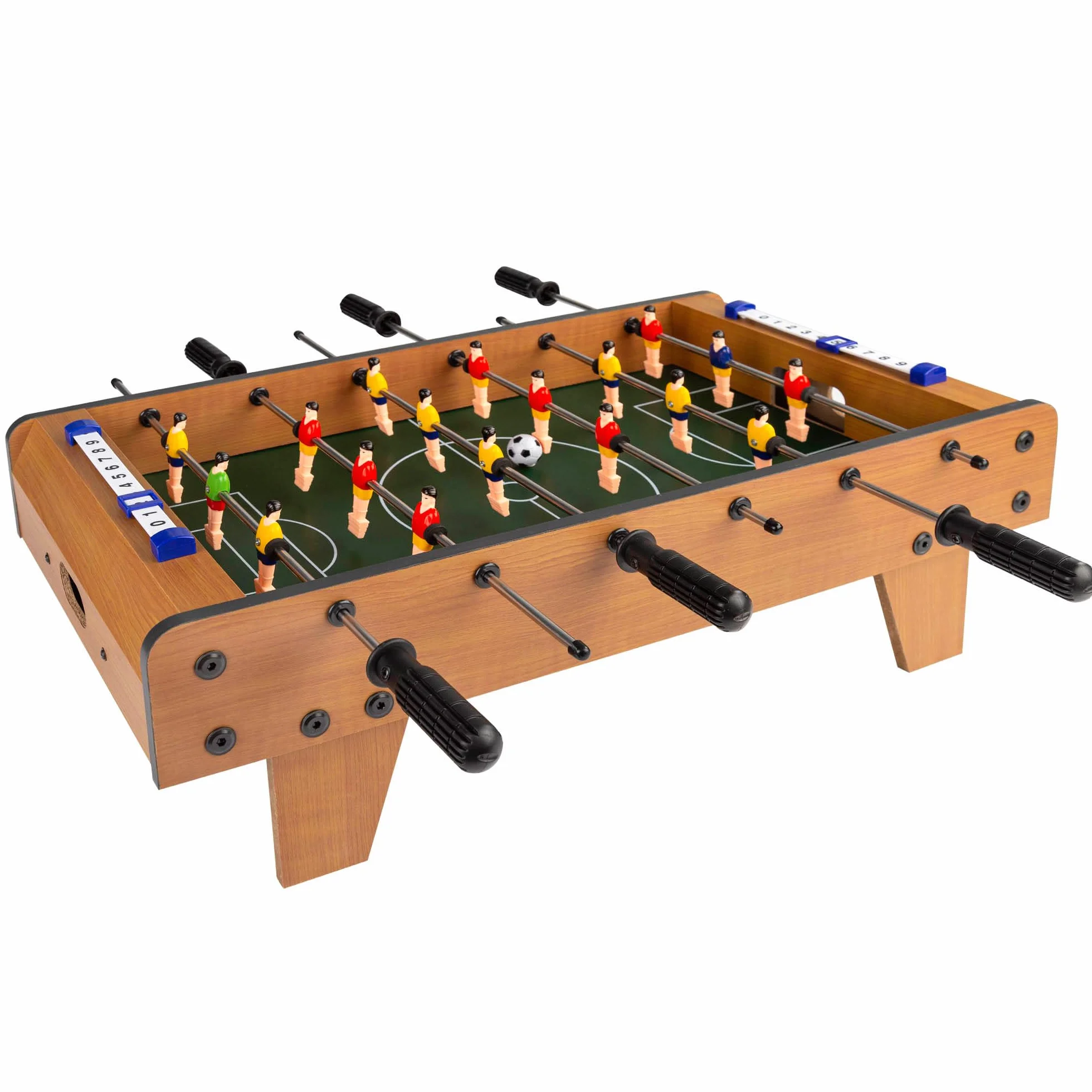 ColorBaby - Calciobalilla in Legno Premium 60 x 30 x 20 cm