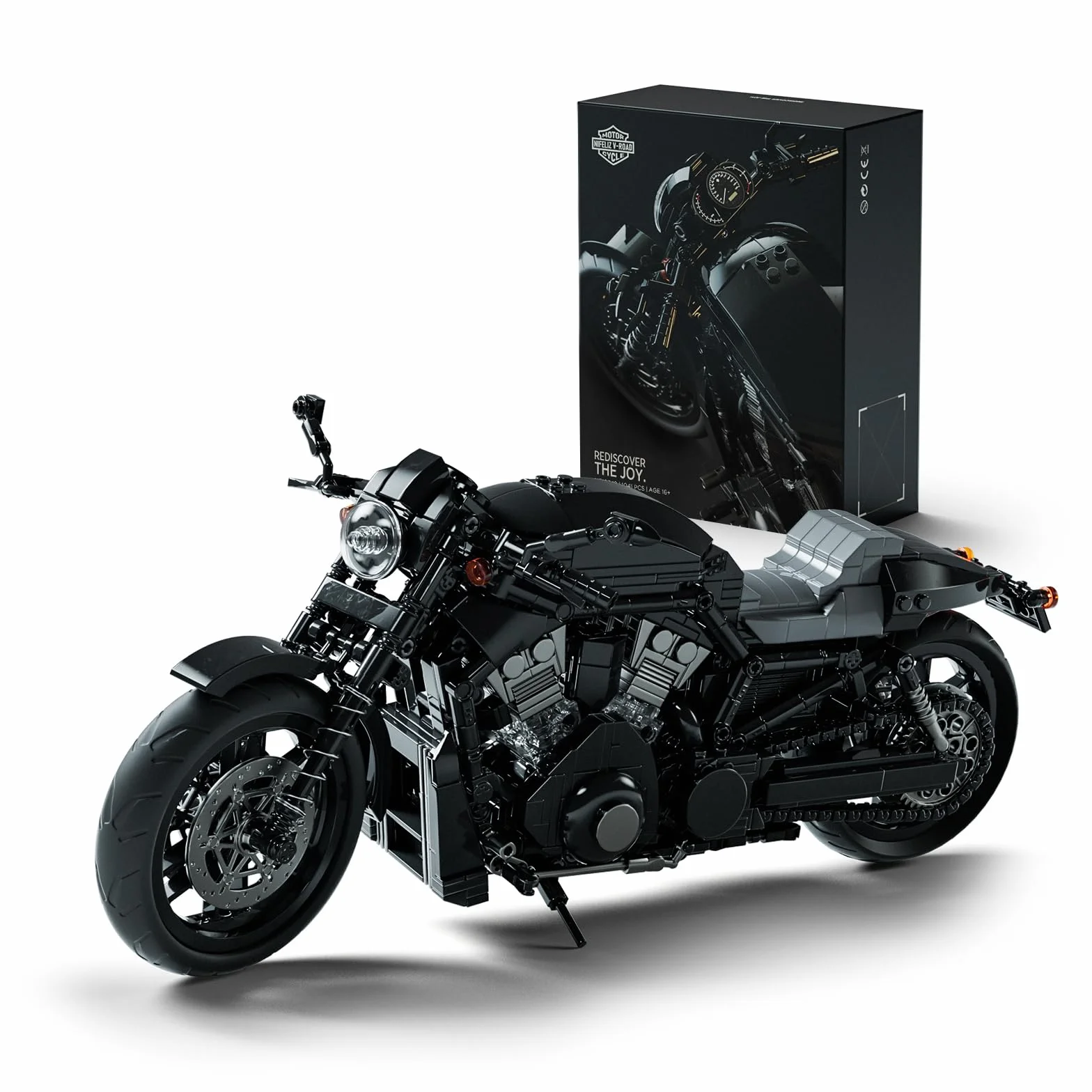 Nifeliz Moto da Strada Set di Costruzioni per Adulti 1041 Pezzi NF10348