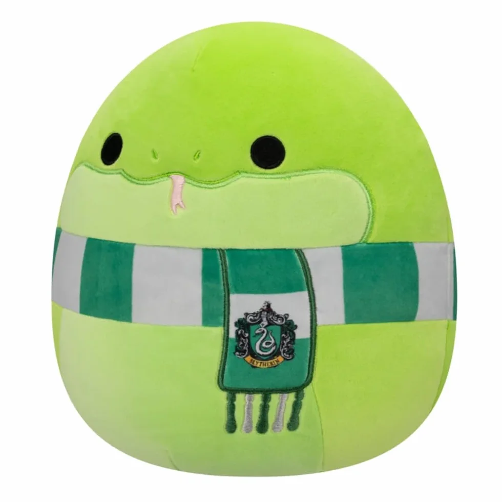 Squishmallows Peluche originale di Harry Potter, Serpeverde, misura media, 25,4 cm, verde