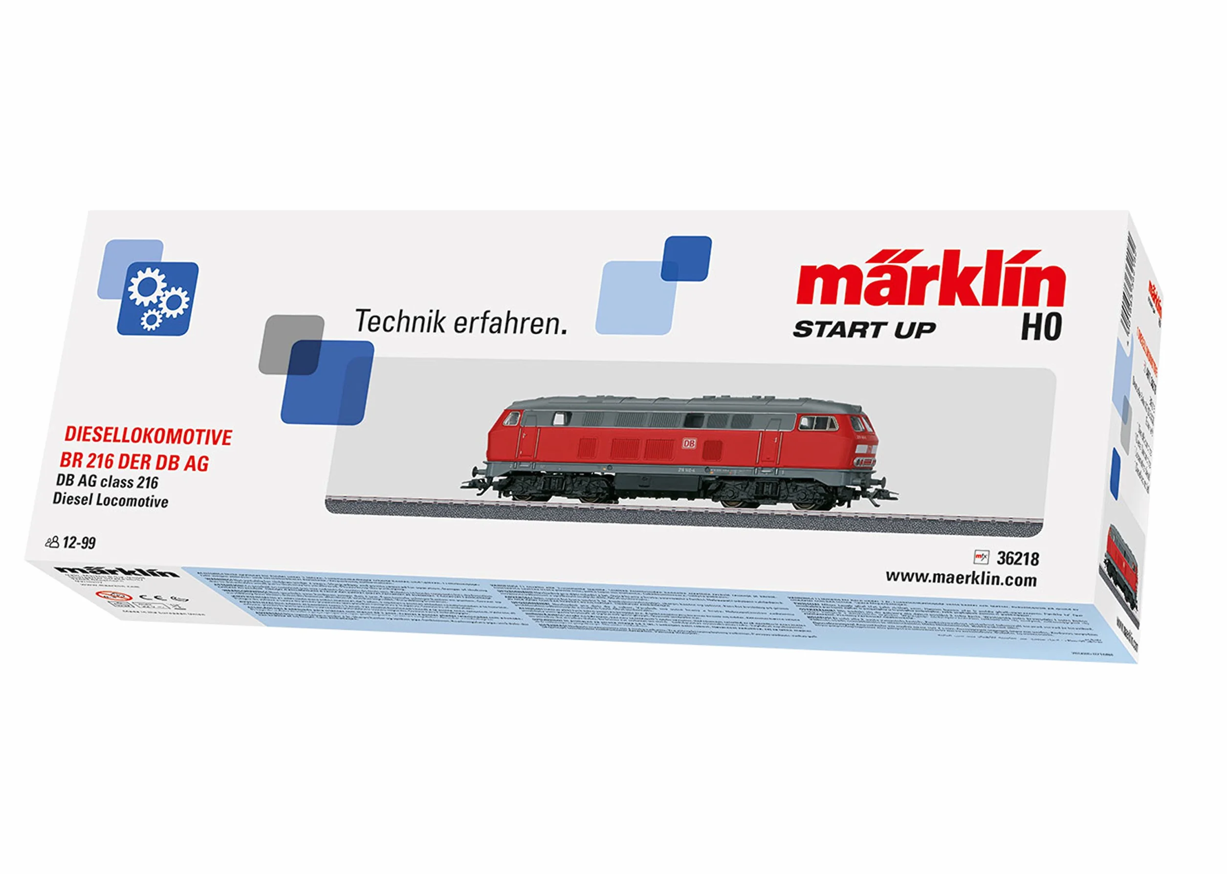Märklin 36218 Locomotiva Diesel BR 216 Db AG