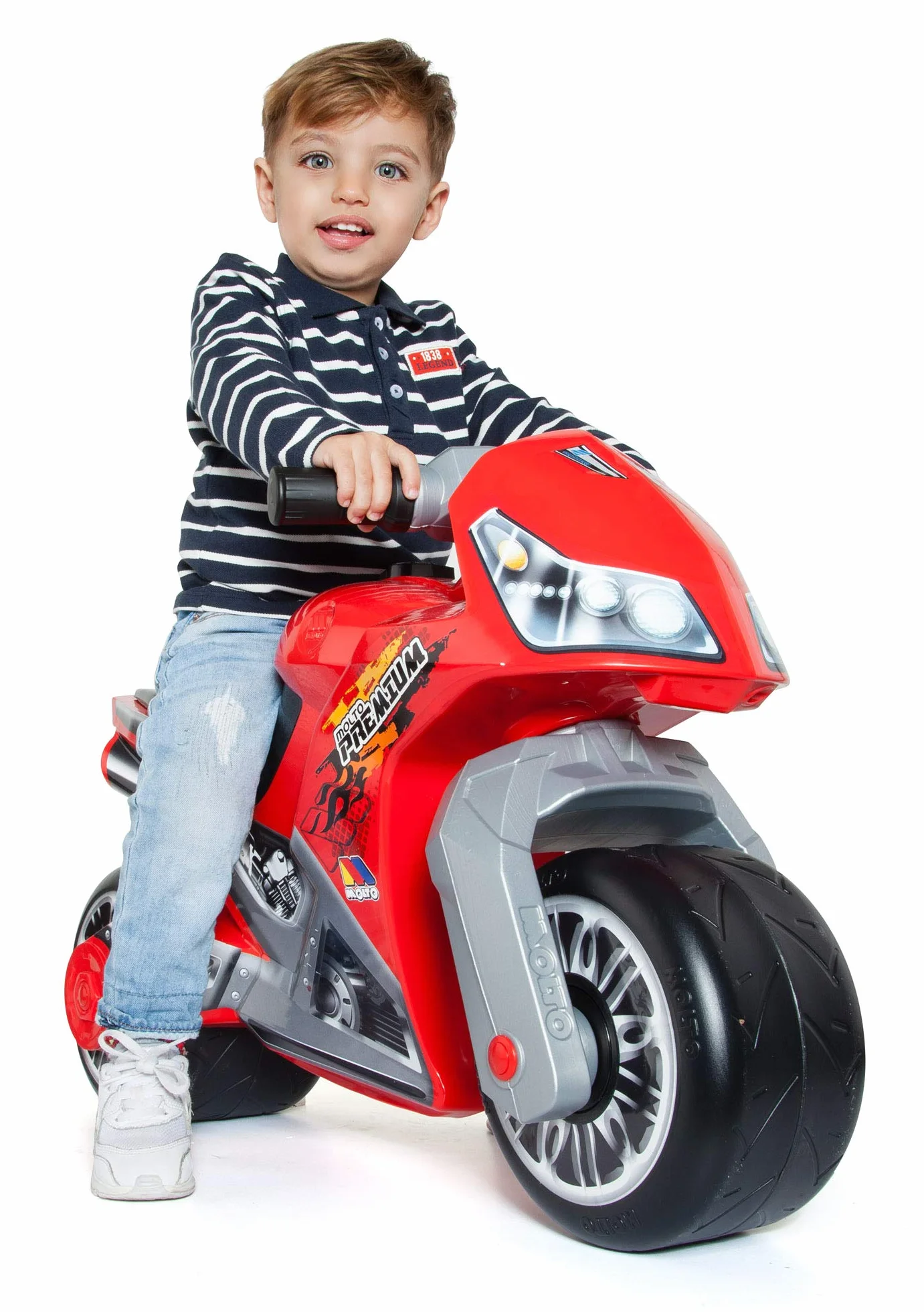 Molto | Moto corrimano molto Cross Premium MLT | per tutti i tipi di terreno | Giocattoli per bambini sicuri e resistenti | Incoraggia lo sviluppo sano di bambini e ragazze | + 18 mesi