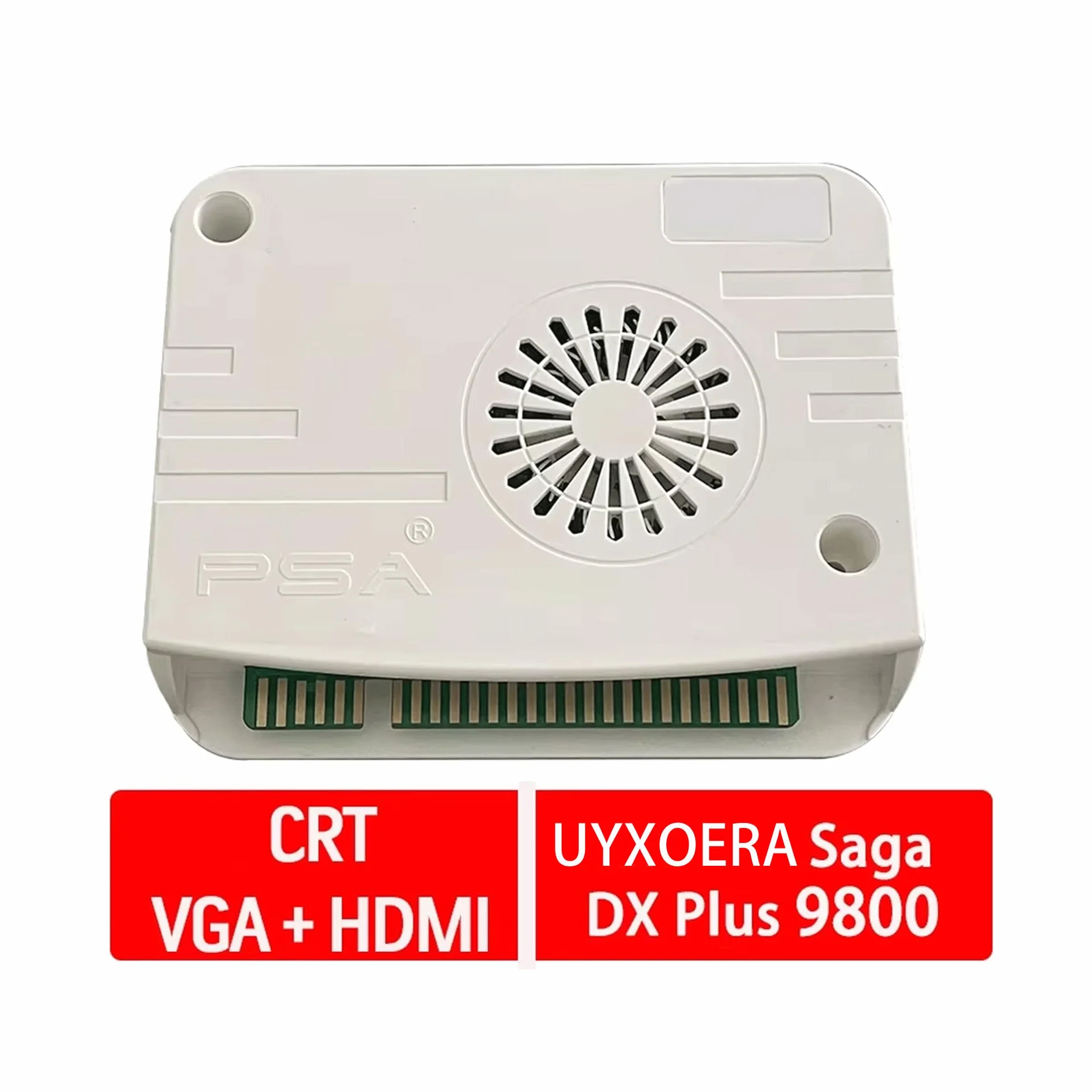SAGA DX Plus Multi-Game System Arcade Jamma Board, 9800 in 1, VGA, compatibile HDMI, 3P, 4P, record punteggio alto, giochi 3D HD 1280x720P, uscita HDMI/VGA, supporto per 4 giocatori (CX2800)