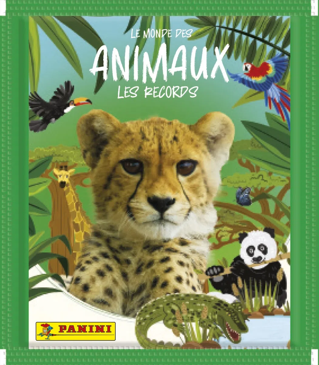 Panini Animaux - Album per attività ricreative, 50 tasche