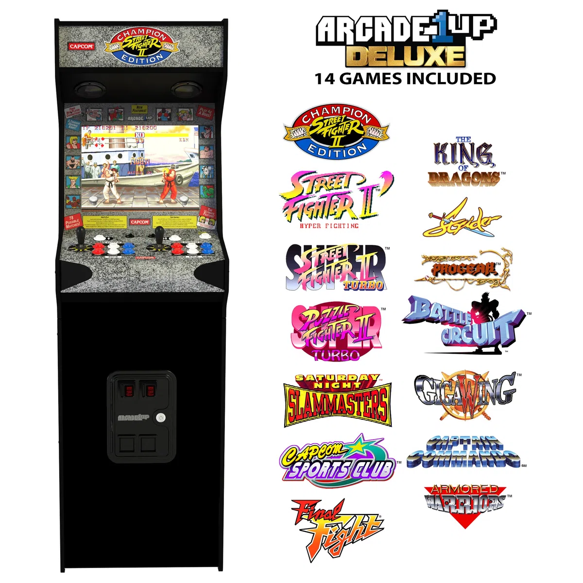 Arcade1Up STREET FIGHTER II Deluxe Macchina Arcade