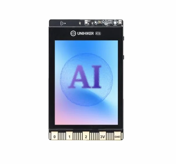 UNIHIKER K10 Strumento Educativo AI per Principianti (Visione Artificiale, Riconoscimento Vocale Offline, TinyML) - SKU DFR0992-EN