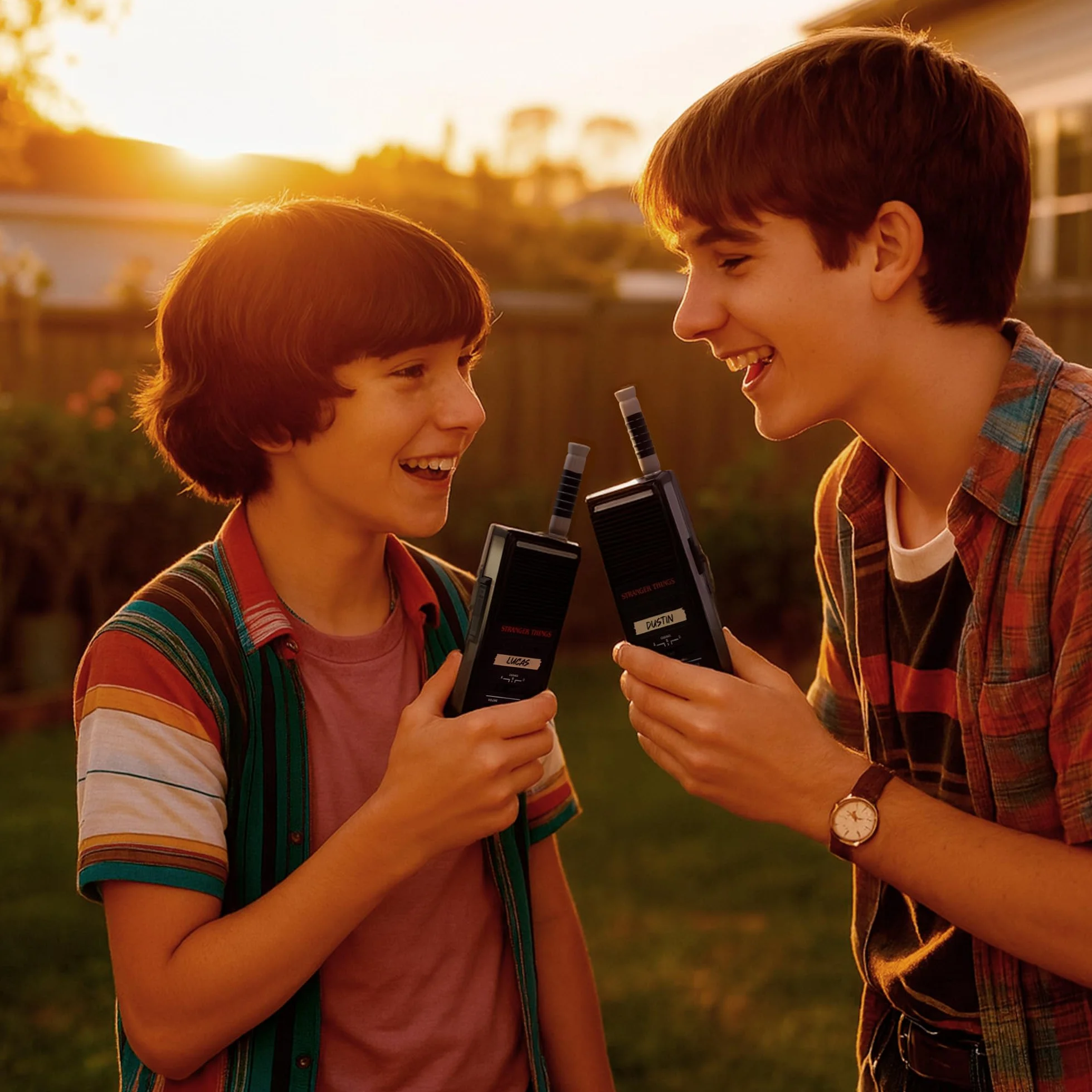 IMC Toys STRANGER THINGS - WALKIE TALKIE Giocattoli elettronici Due Walkie-Talkie Per Comunicare Tramite La Trasmissione Di Onde Radio Ispirati Alla Serie Stranger Things